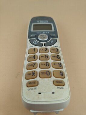 VTech CS6114 Cordless Phone Handset DECT 6.0 Replacement w Battery White